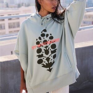 Free People Movement Sprint to the Finish Hoodie Size XL